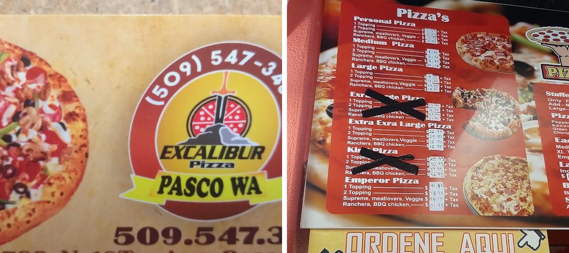 Excalibur Pizza